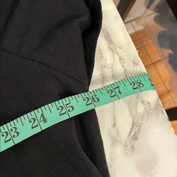 NWT JOE FRESH Black Short Sleeve T-Shirt Dress with Belt size 2X - Picture 6 of 10